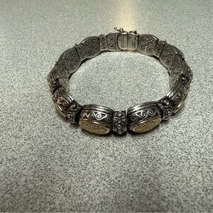 Konstantino Silver and Gold Bracelet